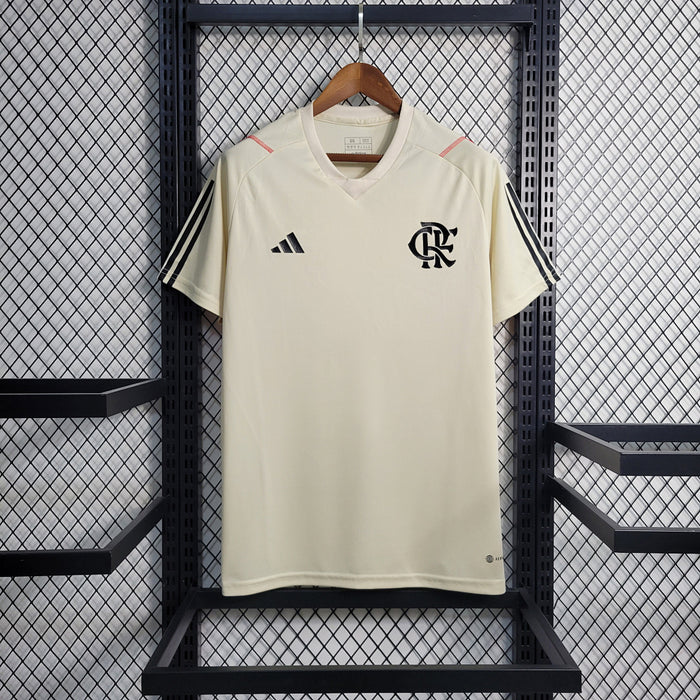 Maillot Entraînement 23 24 Flamengo suit off Blanc