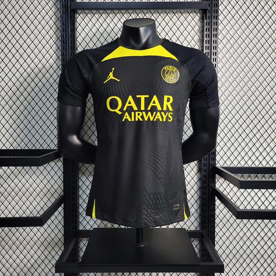 Maillot Entraînement 23 24 player PSG Noir uniform