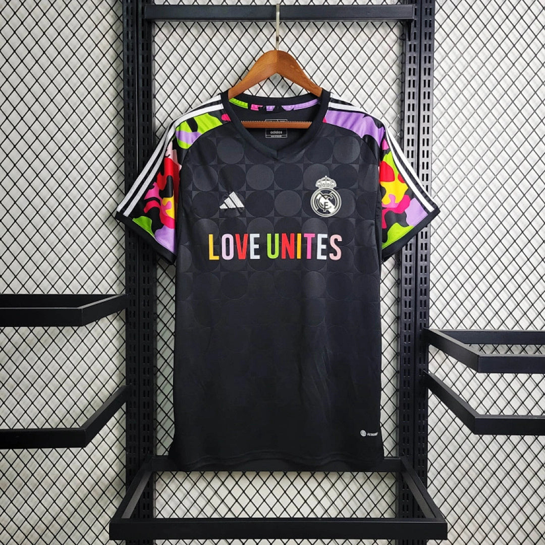 Maillot Entraînement 24/25 Real Madrid Noir Soccer