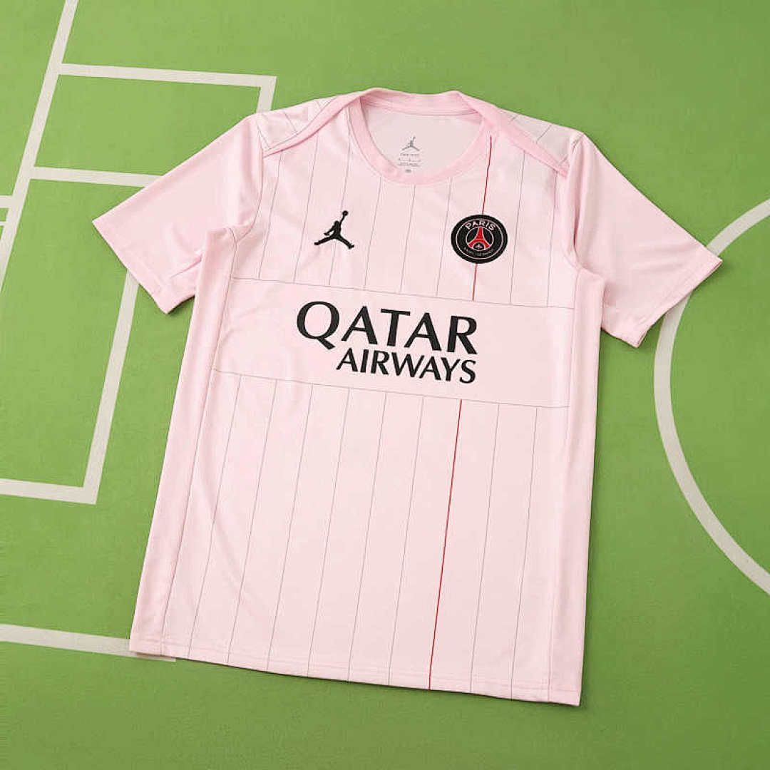 Maillot Entraînement 2526 Saison Paris Saint Germain F.C.Rose Fan versionshirt