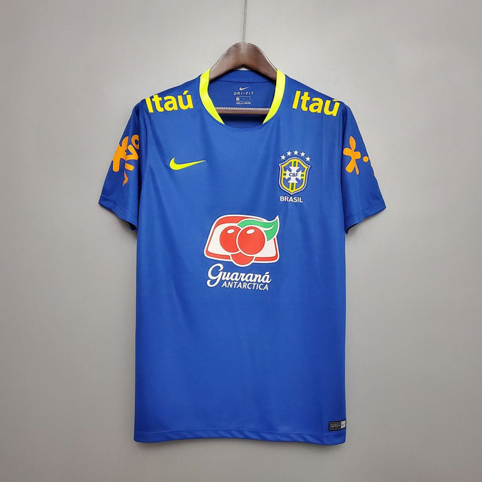 Maillot Entraînement Brésil suit Bleu