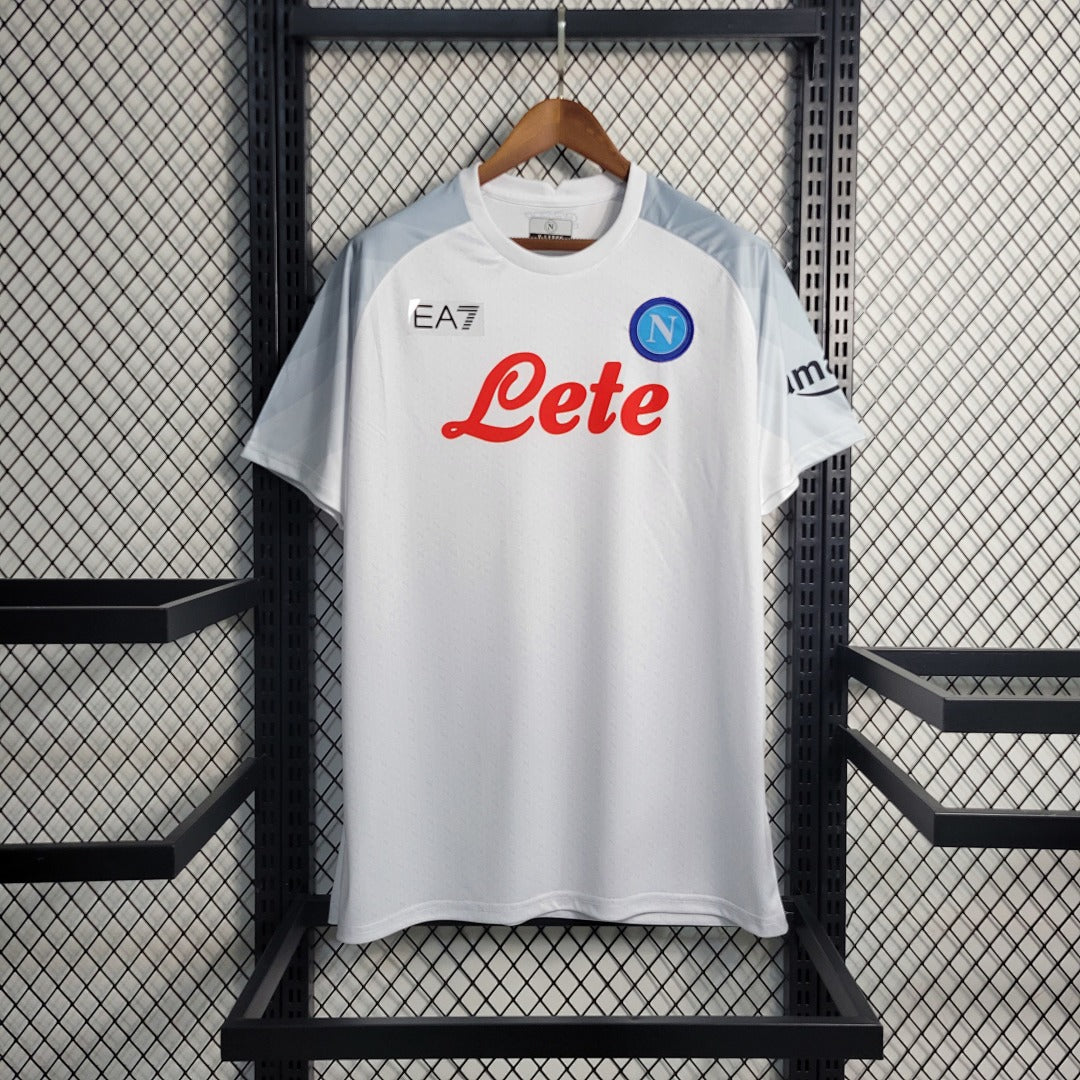 Maillot Extérieur 23 24 Naples Blanc