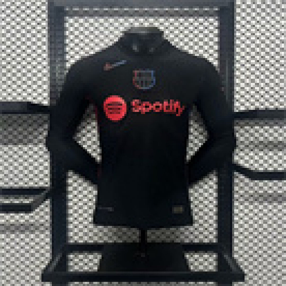 Maillot Extérieur Manches Longues Barcelona 2024/25 s – Player Versi