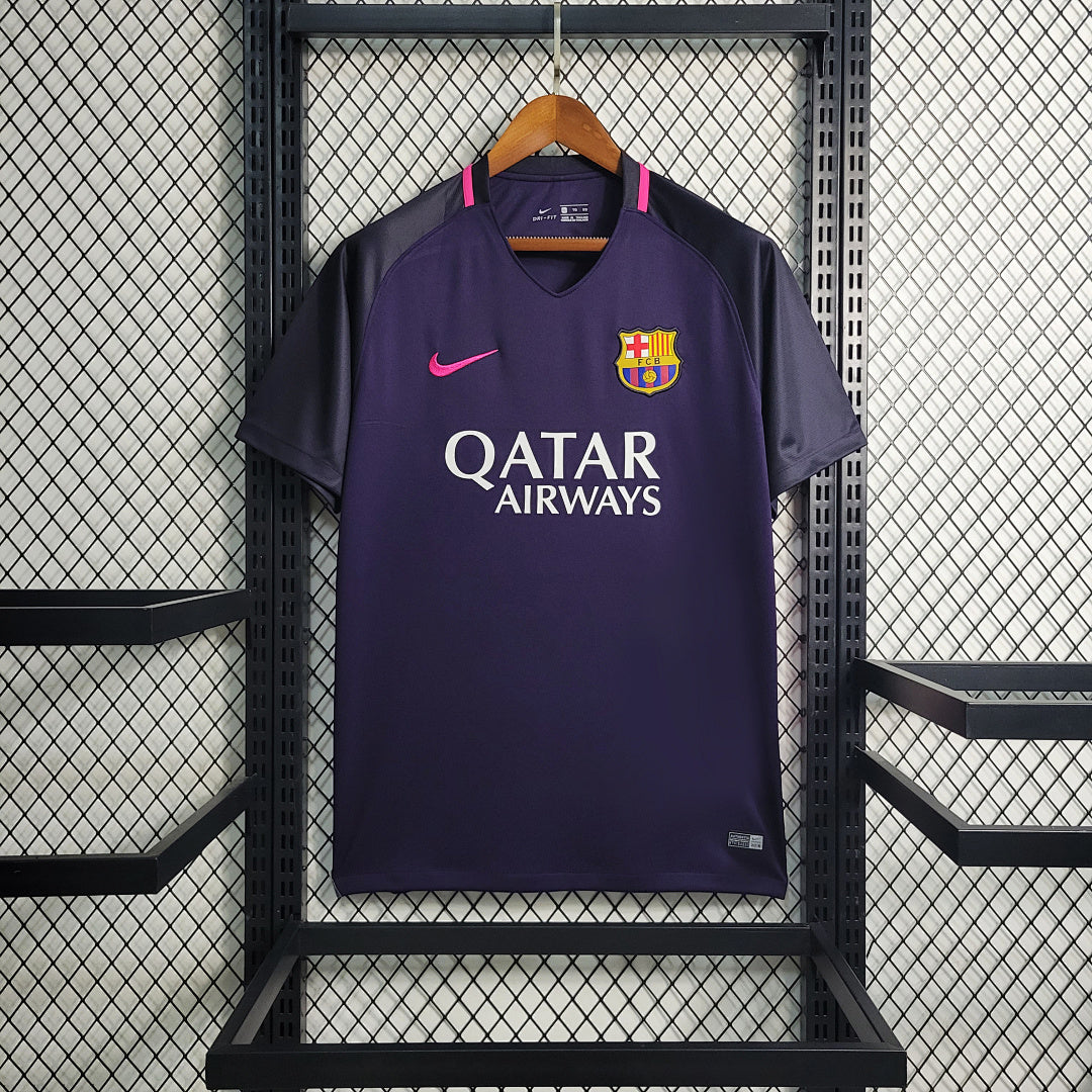 Maillot Extérieur Rétro 16 17 Barcelona