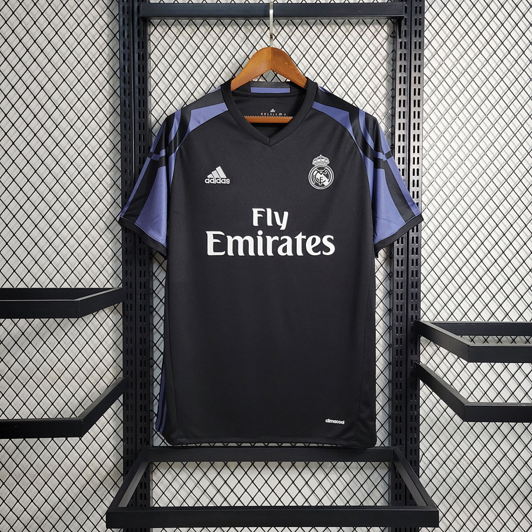 Maillot Extérieur Rétro 16 17 Real Madrid Second Game