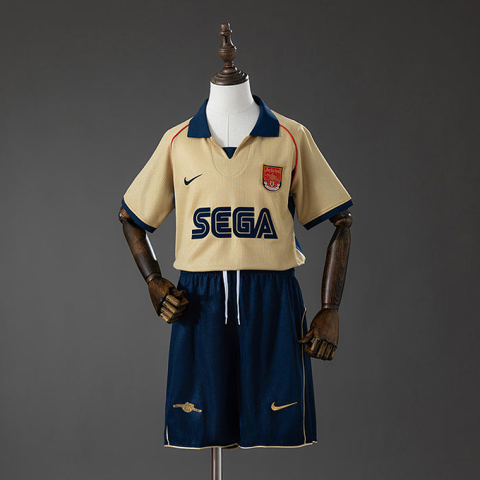 Maillot Extérieur Rétro Arsenal 01/02 Enfant Kit