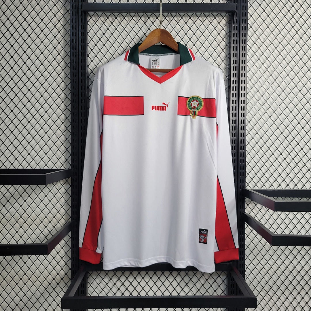 Maillot Extérieur Rétro Manches Longues 98 Maroc