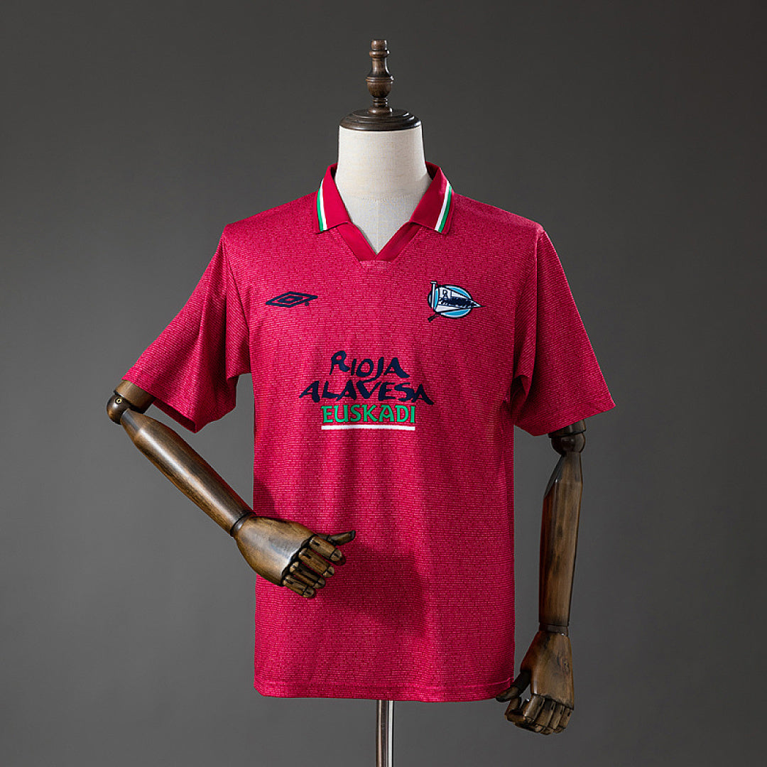 Maillot Extérieur Third Rétro Deportivo Alavés 02/03