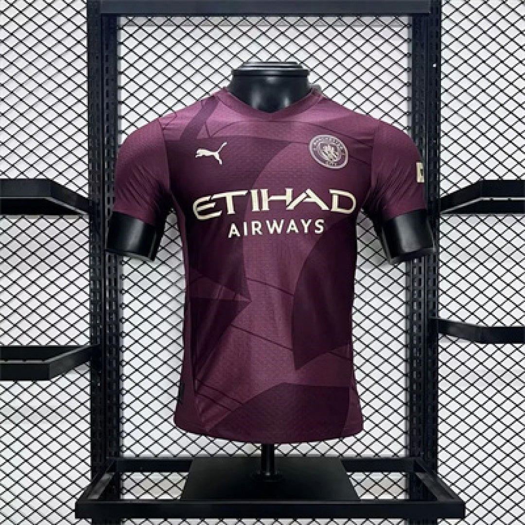 Maillot Extérieur Third Version Joueur Manchester City 2024/25