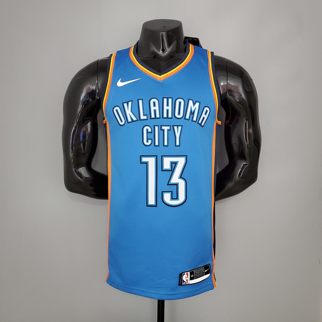 Maillot HARDEN#13 Thunder Bleu NBA