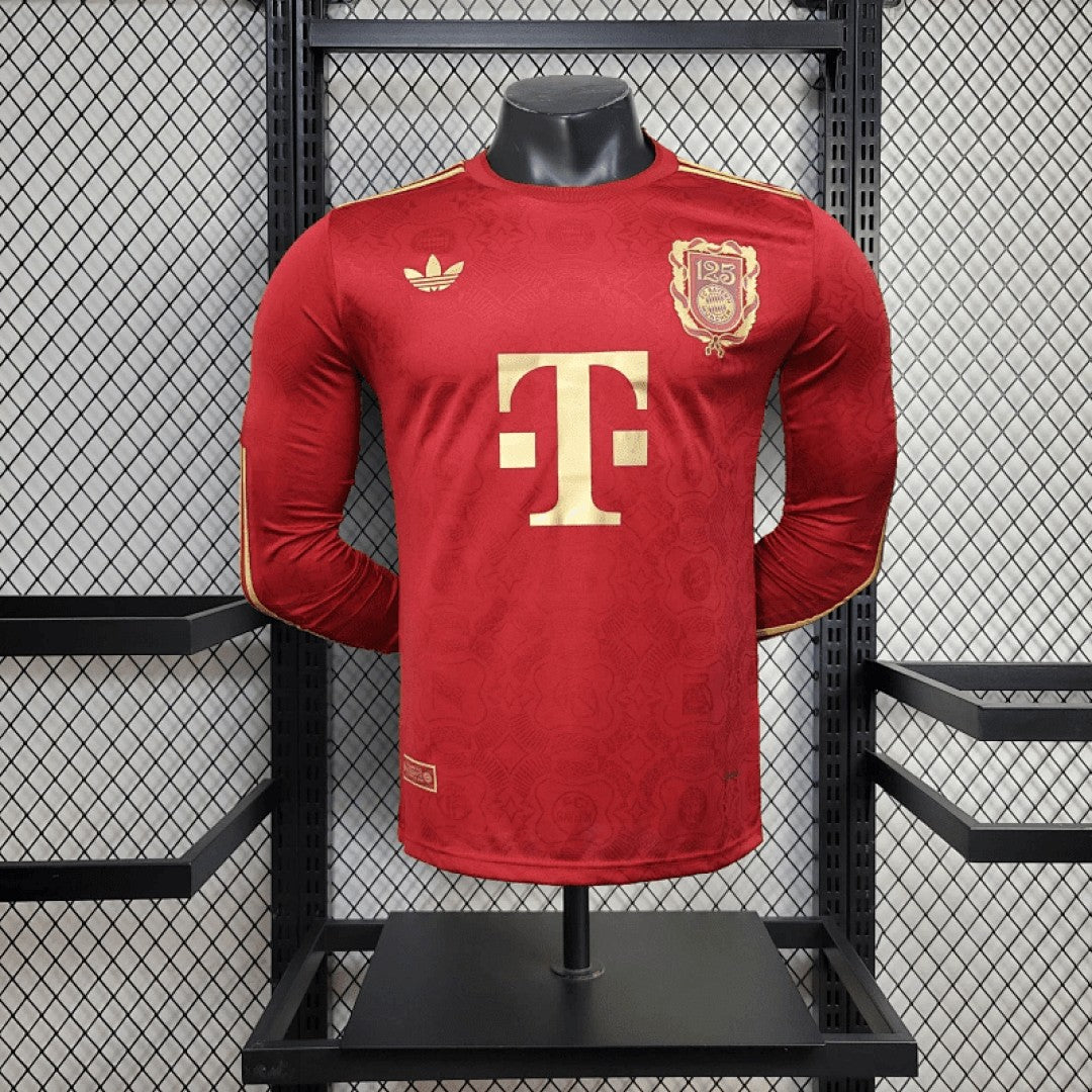 Maillot Manches Longues 25/26 Player Bayern Munich 125th Anniversaire Édition