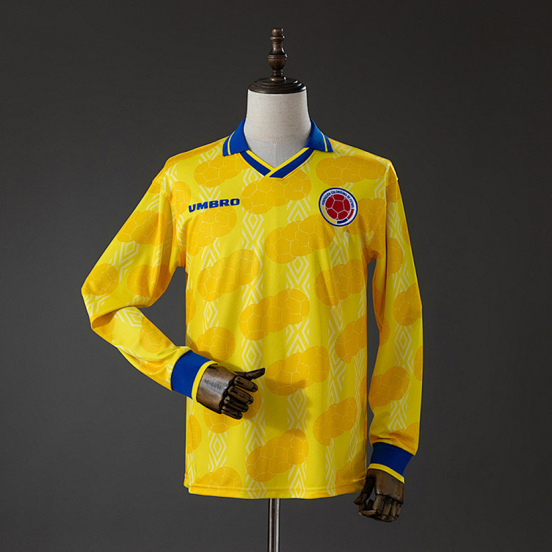 Maillot Manches Longues Domicile Rétro Colombie 1994