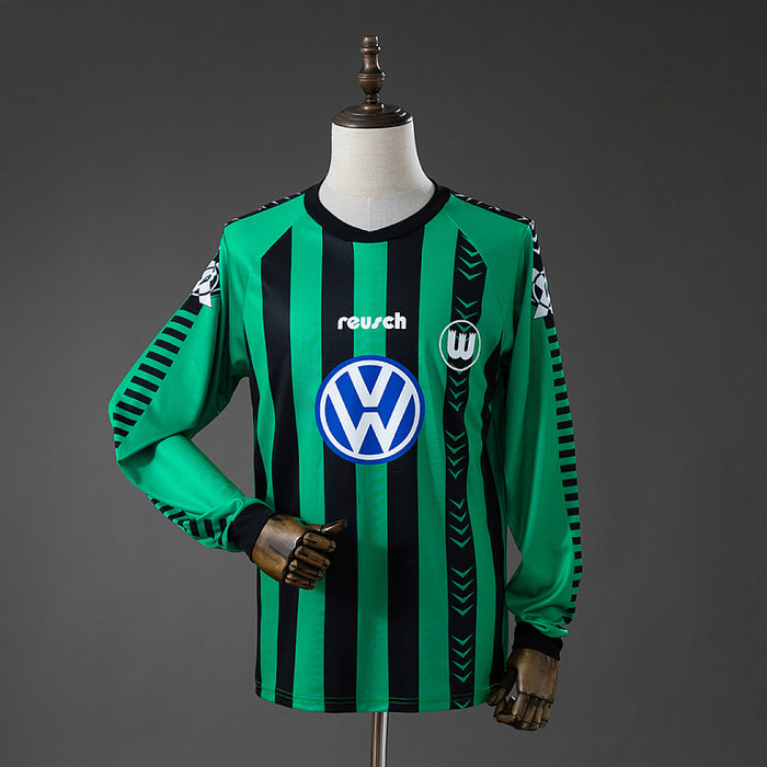 Maillot Manches Longues Extérieur Rétro Wolfsburg 95/96