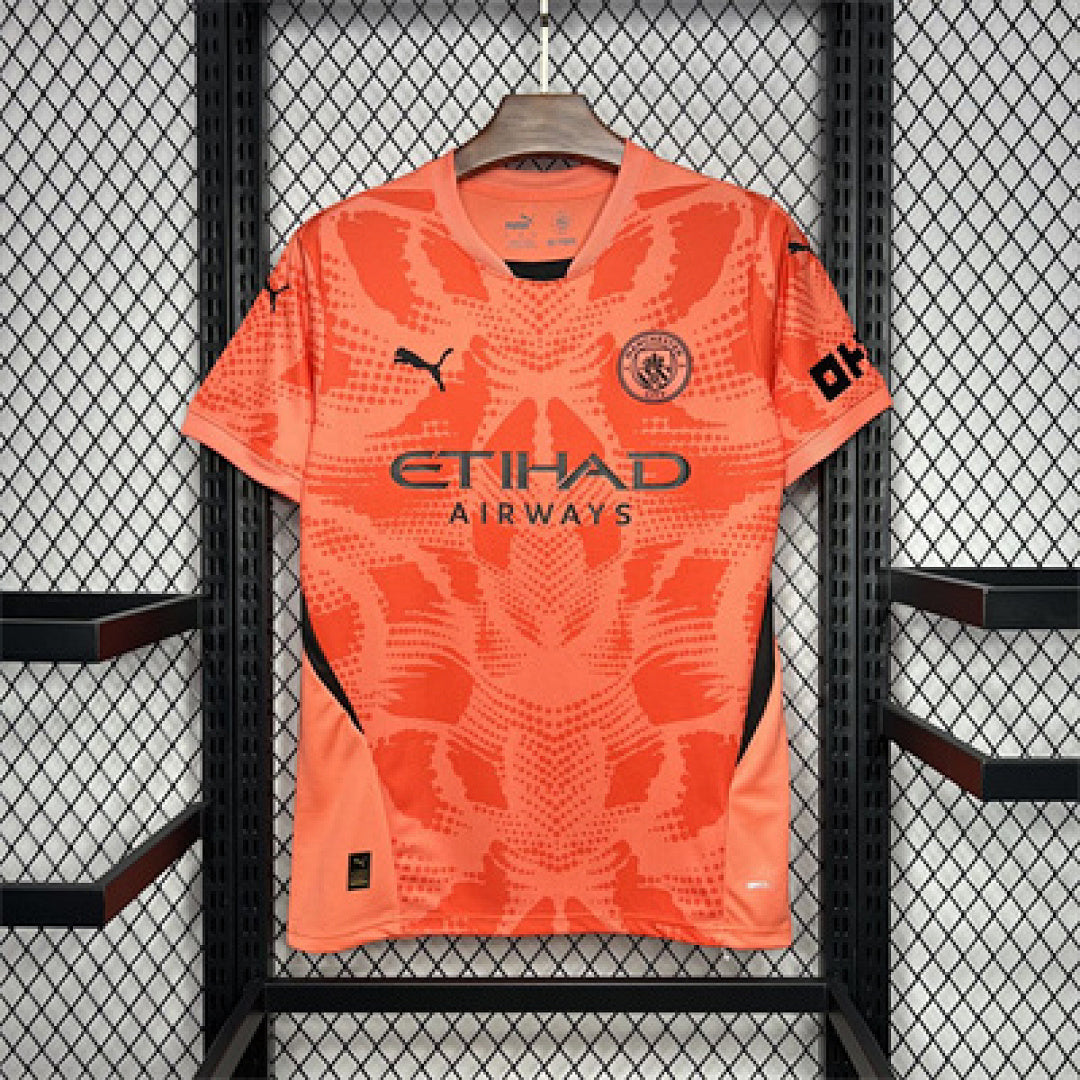 Maillot Manchester City 2024/25 Orange Color