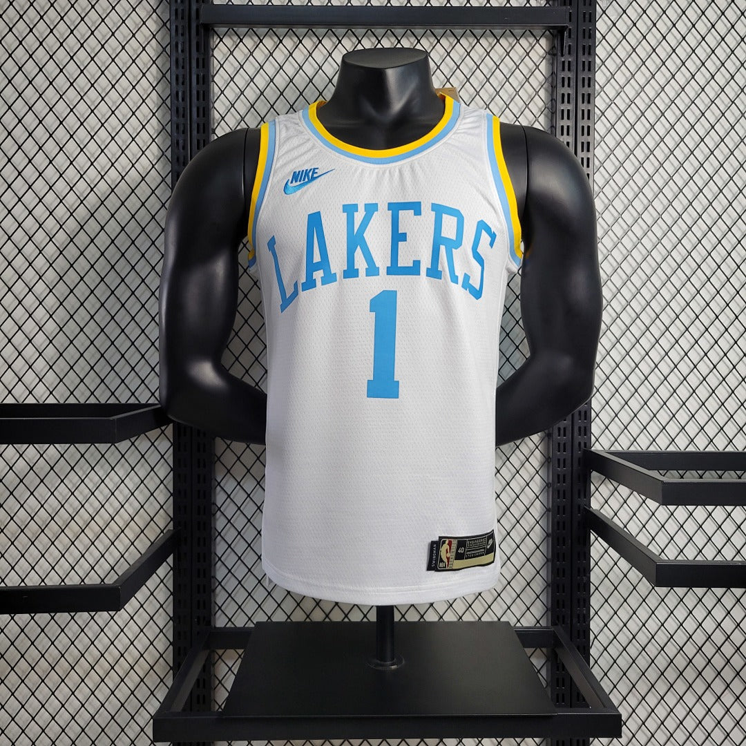 Maillot NBA 23 24 Los Angeles Lakers Classic RUSSSELL #1