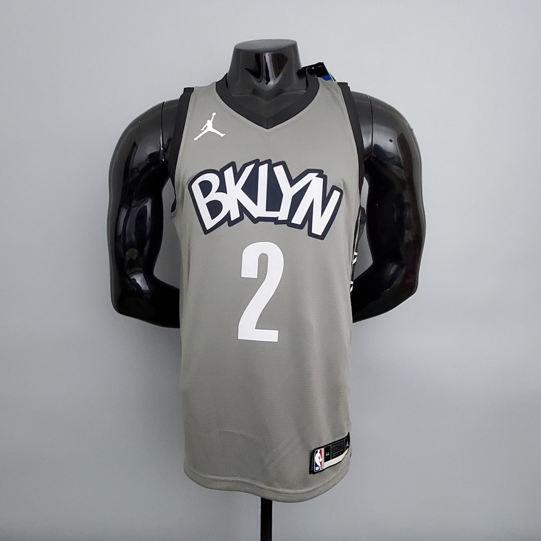 Maillot Nets Griffin #2 Flying Man Gris NBA