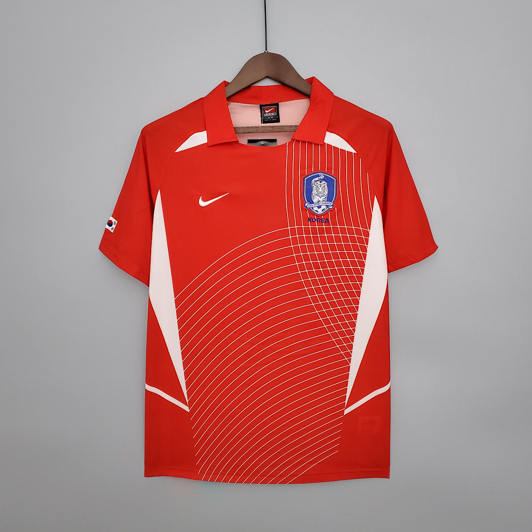 Maillot Rétro 2002 Korean Rouge