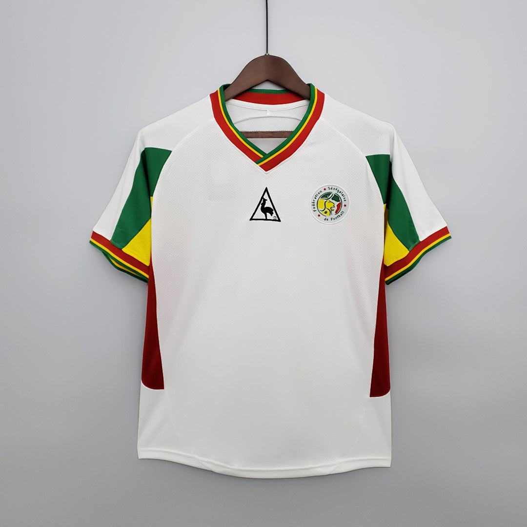 Maillot Rétro 2002 Sénégal Blanc