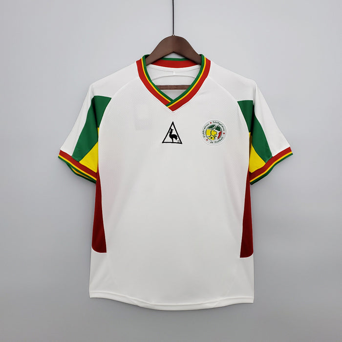 Maillot Rétro 2002 Sénégal Blanc