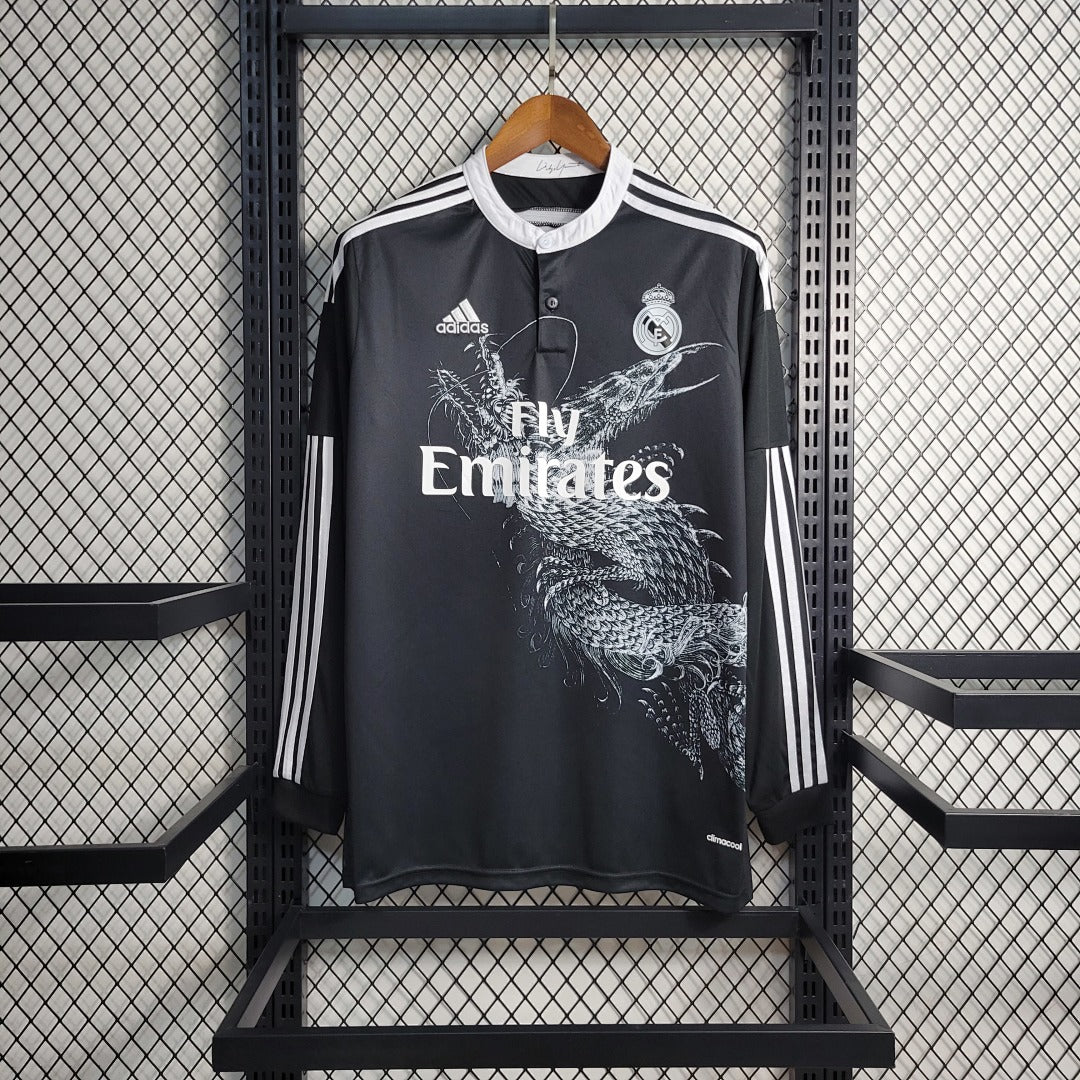 Maillot Rétro 2014 Saison Real Madrid second guest