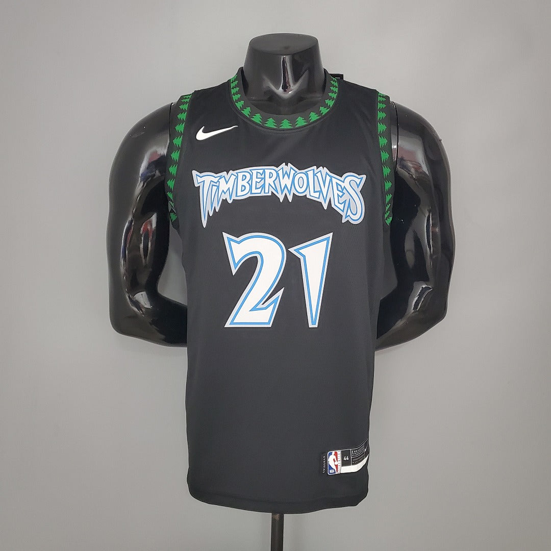Maillot Rétro ROSE#25 2018 Timberwolves Noir NBA