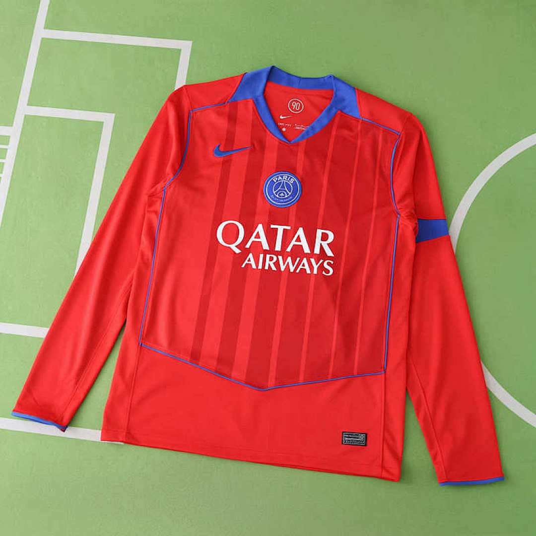 Maillot Third Manches Longues 2526 Saison Paris Saint Germain F.C. d Fan version