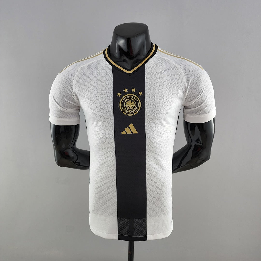 Maillot Version Joueur 2022 Allemagne Noir & Blanc