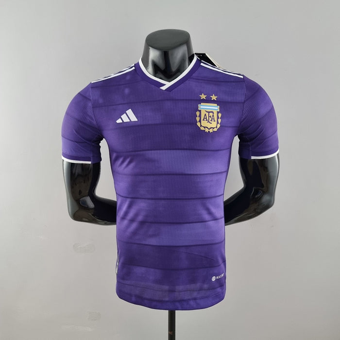 Maillot Version Joueur 2022 Argentine Violet