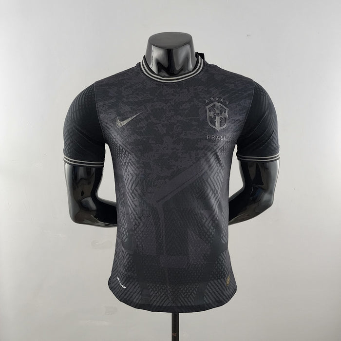 Maillot Version Joueur 2022 Brésil all Noir