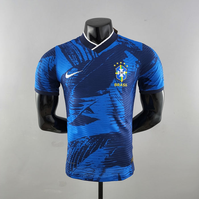 Maillot Version Joueur 2022 Brésil Classic Bleu