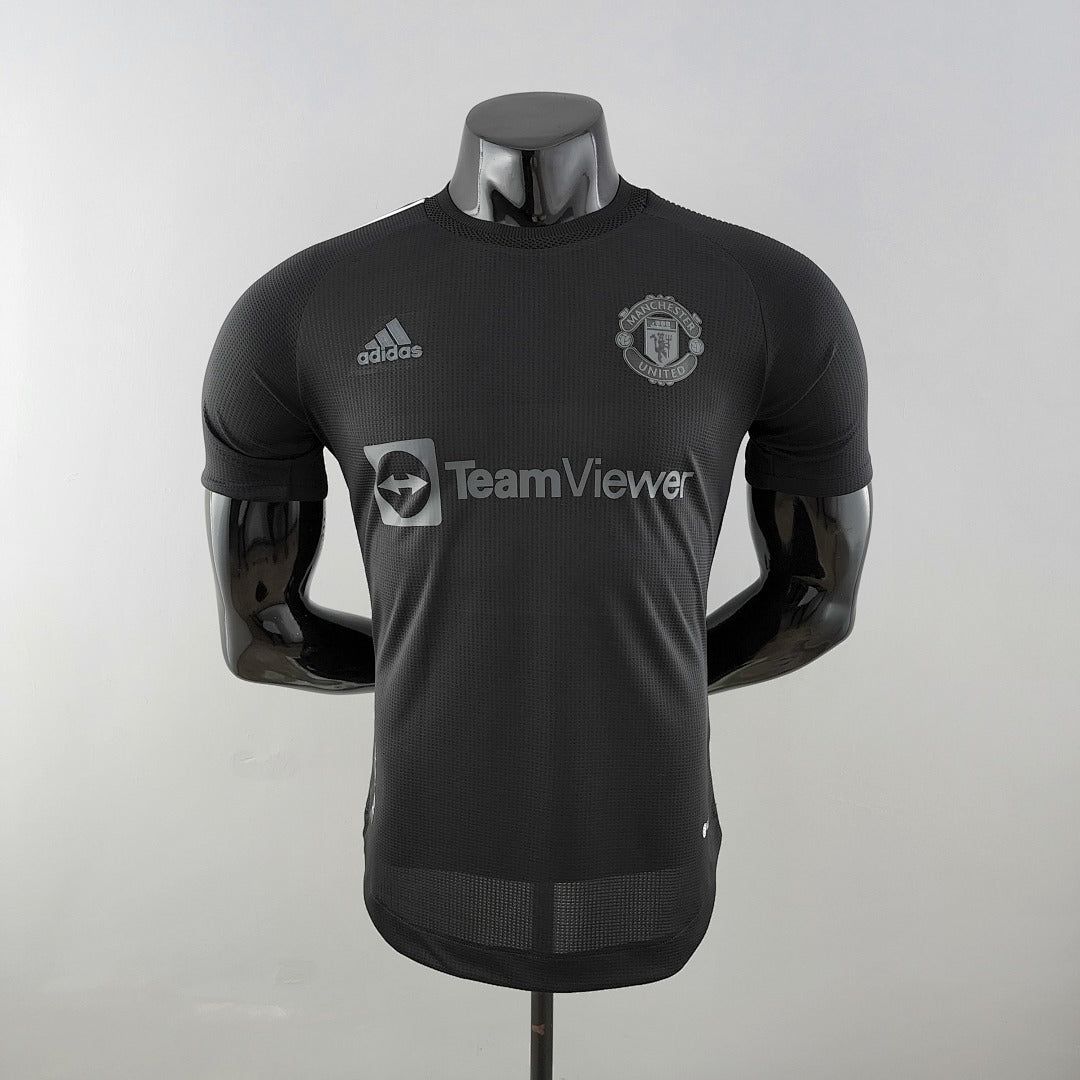 Maillot Version Joueur 21 / 22 M U Peter Pavel co branded Noir
