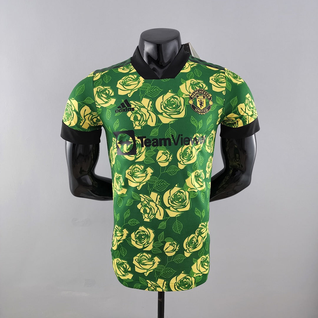Maillot Version Joueur 22/23 M-U Rose version Vert