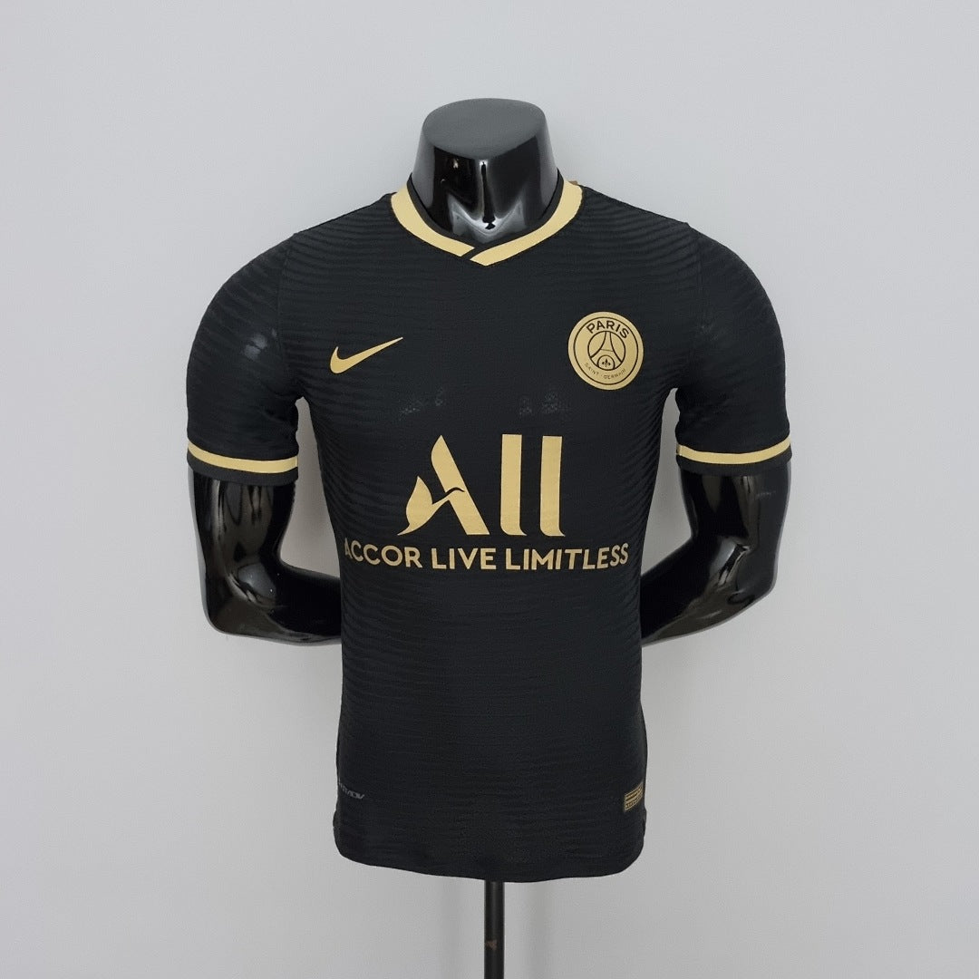 Maillot Version Joueur 22/23 PSG Noir Or