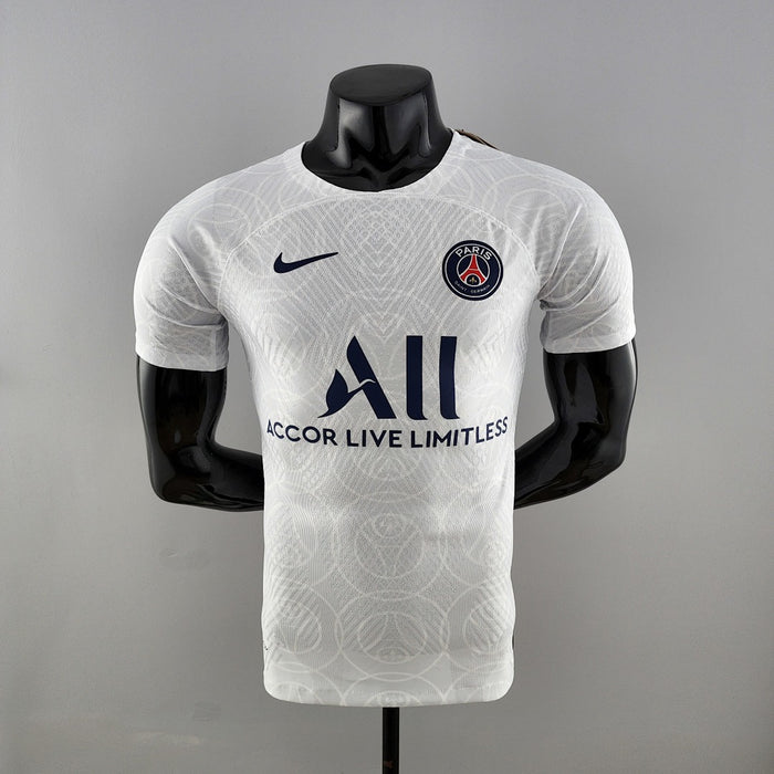 Maillot Version Joueur 22/23 PSG Pre Game Blanc
