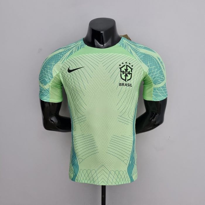 Maillot Version Joueur Entraînement 2022 Brésil Suit Vert