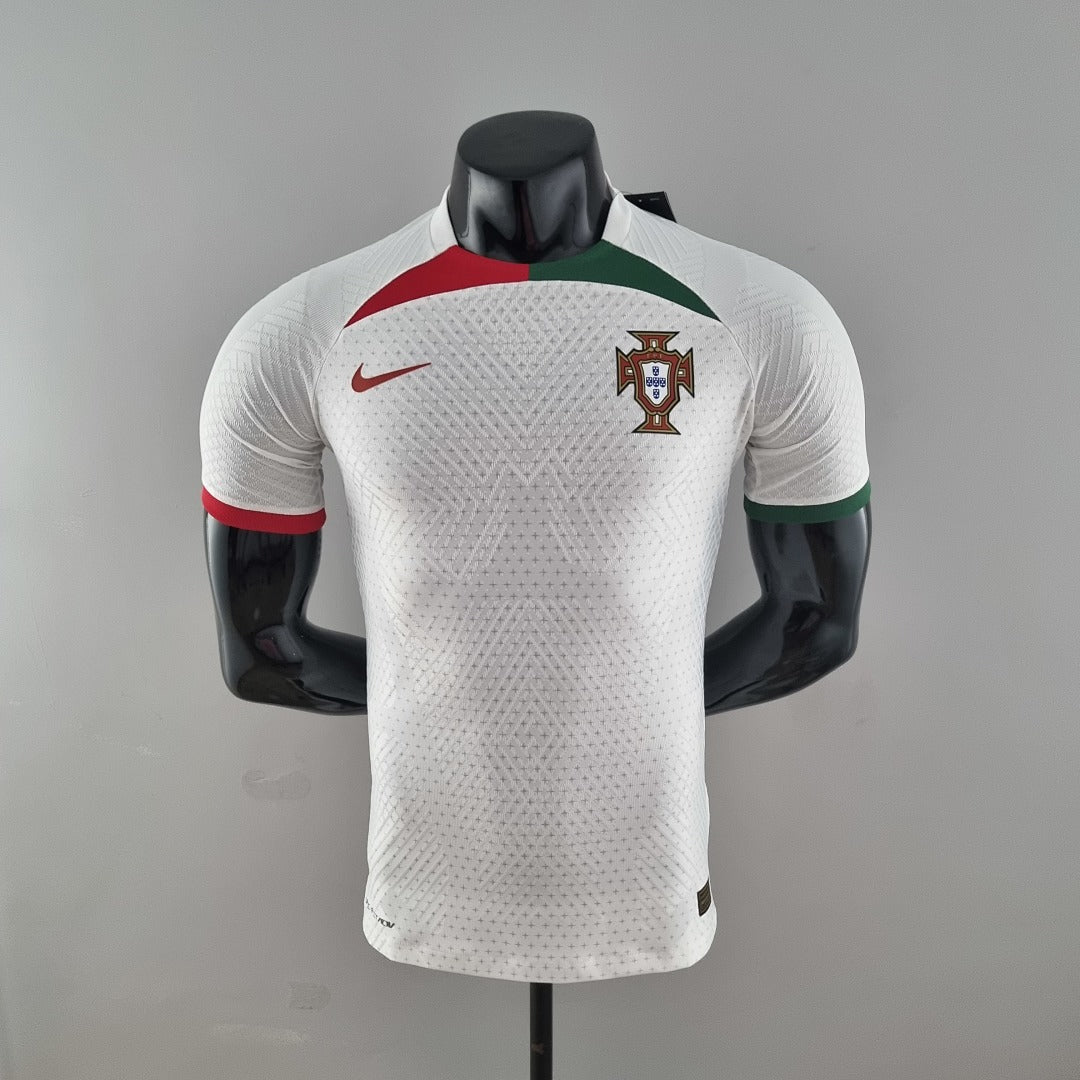 Maillot Version Joueur Entraînement 2022 Portugal Suit Blanc