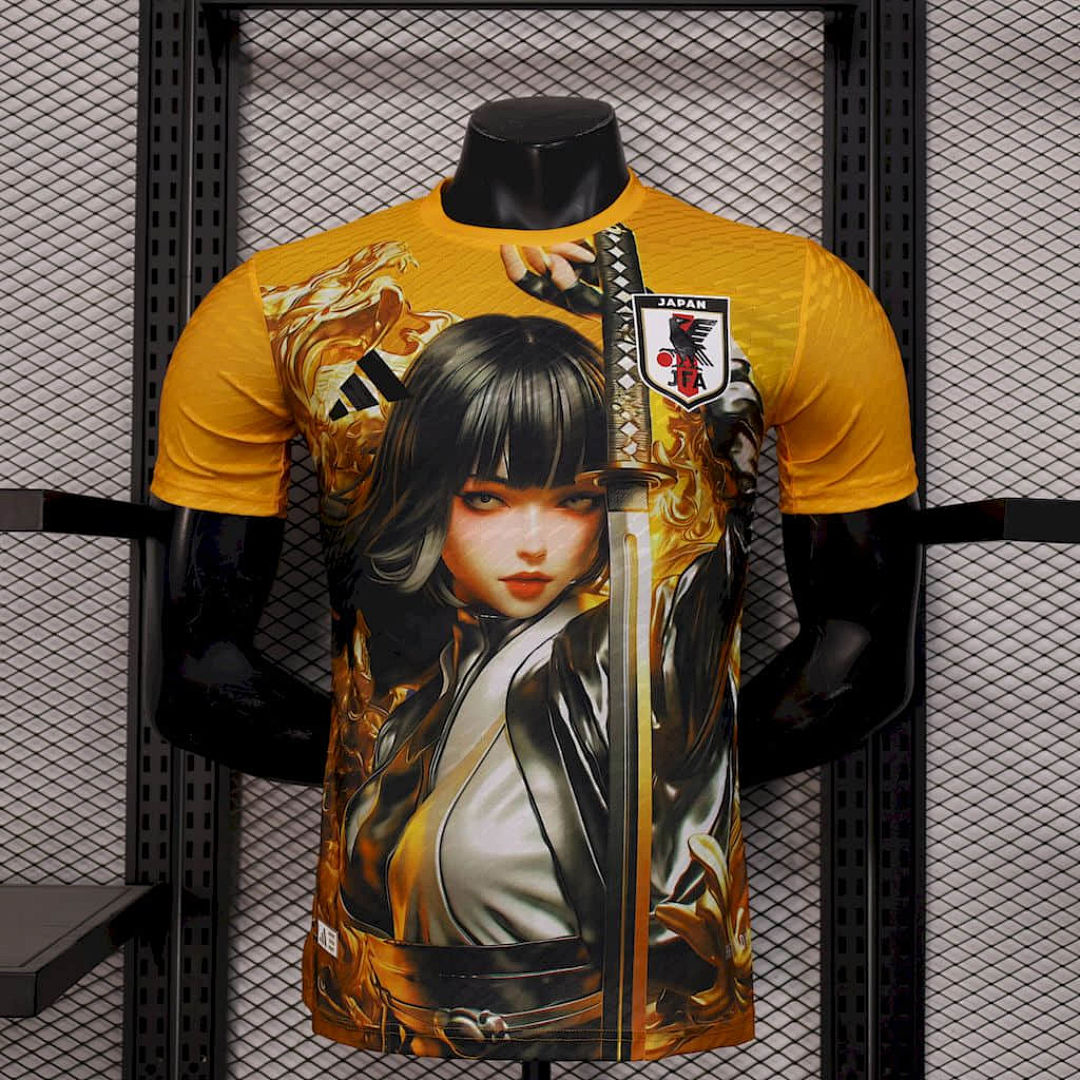 Maillot Version Joueur Japon 2025/26 Female Warrior