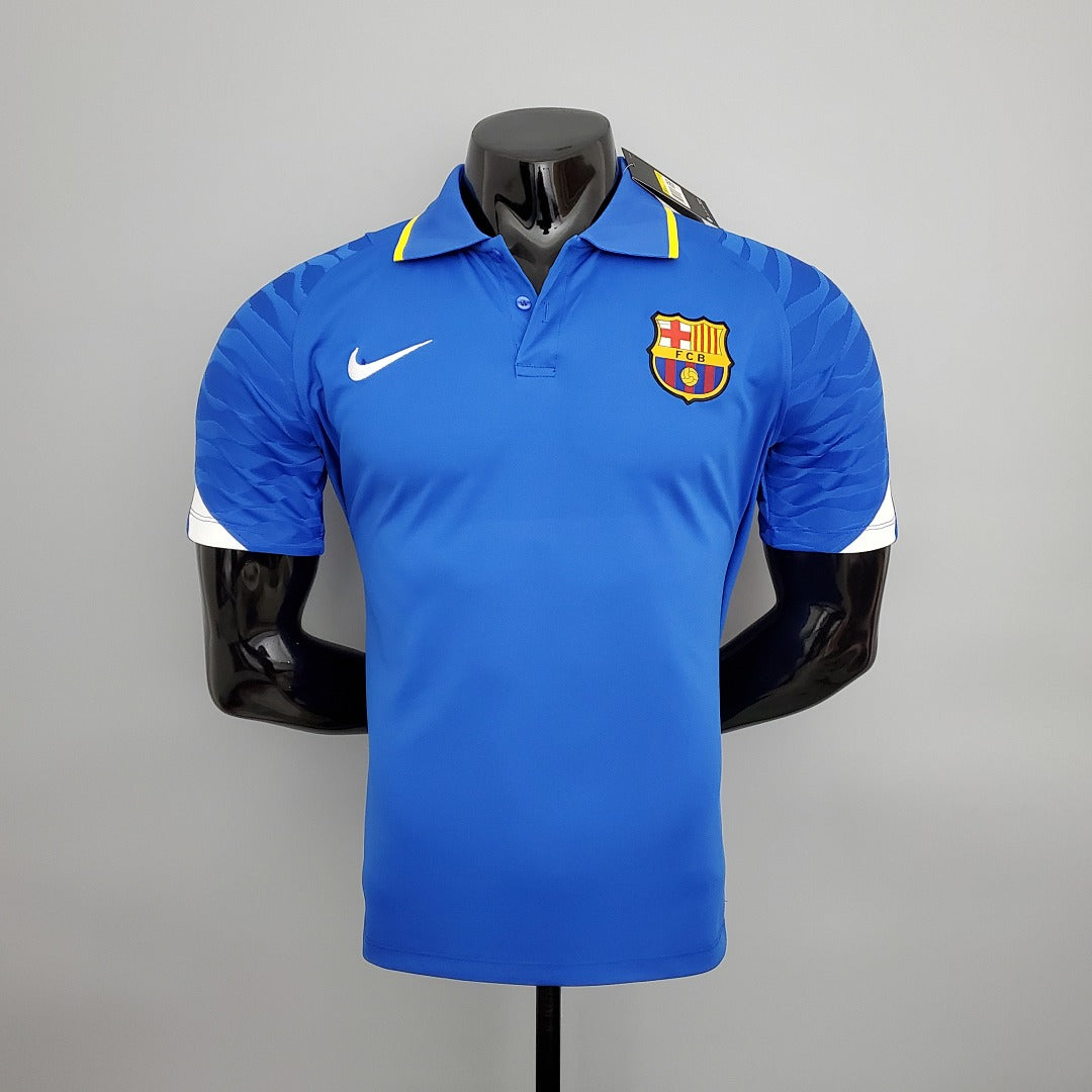 Polo 21/22 Barcelona Bleu