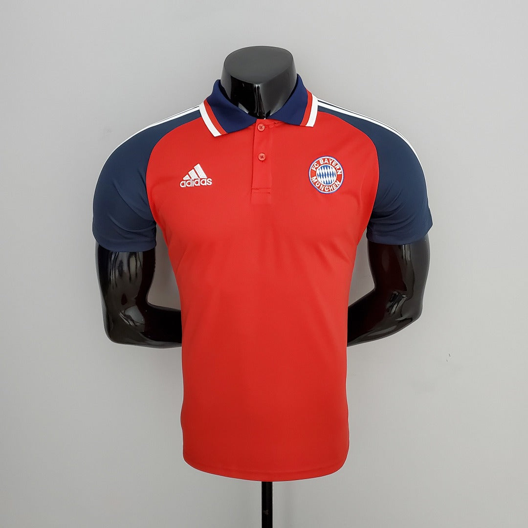 Polo Entraînement 21/22 Bayern Munich Kit Rouge