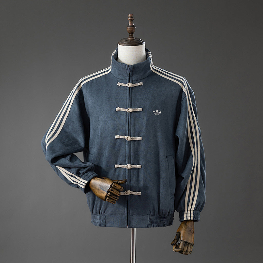 Veste (Chinese Nouveau Year) Tang style Gris