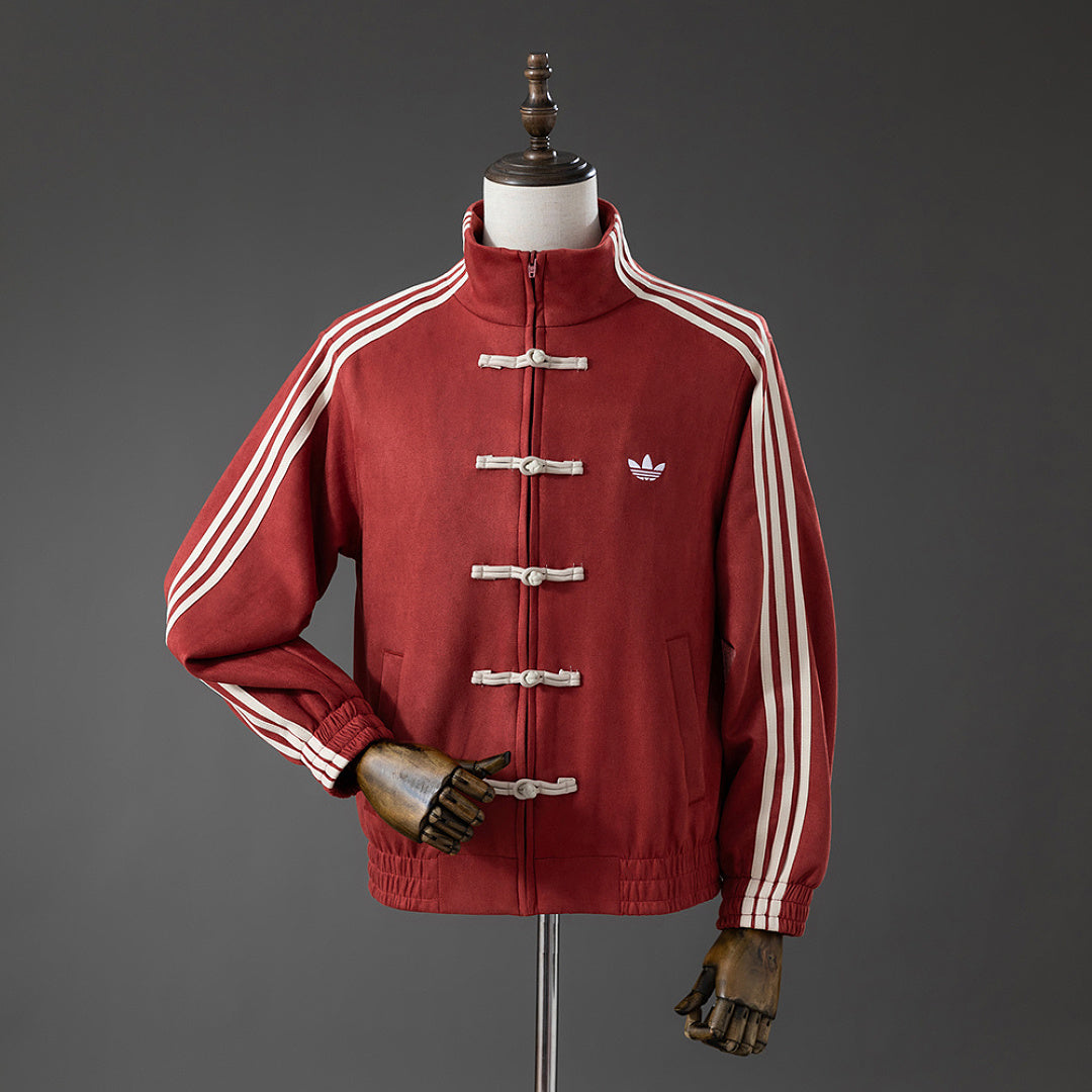 Veste (Chinese Nouveau Year) Tang style Rouge