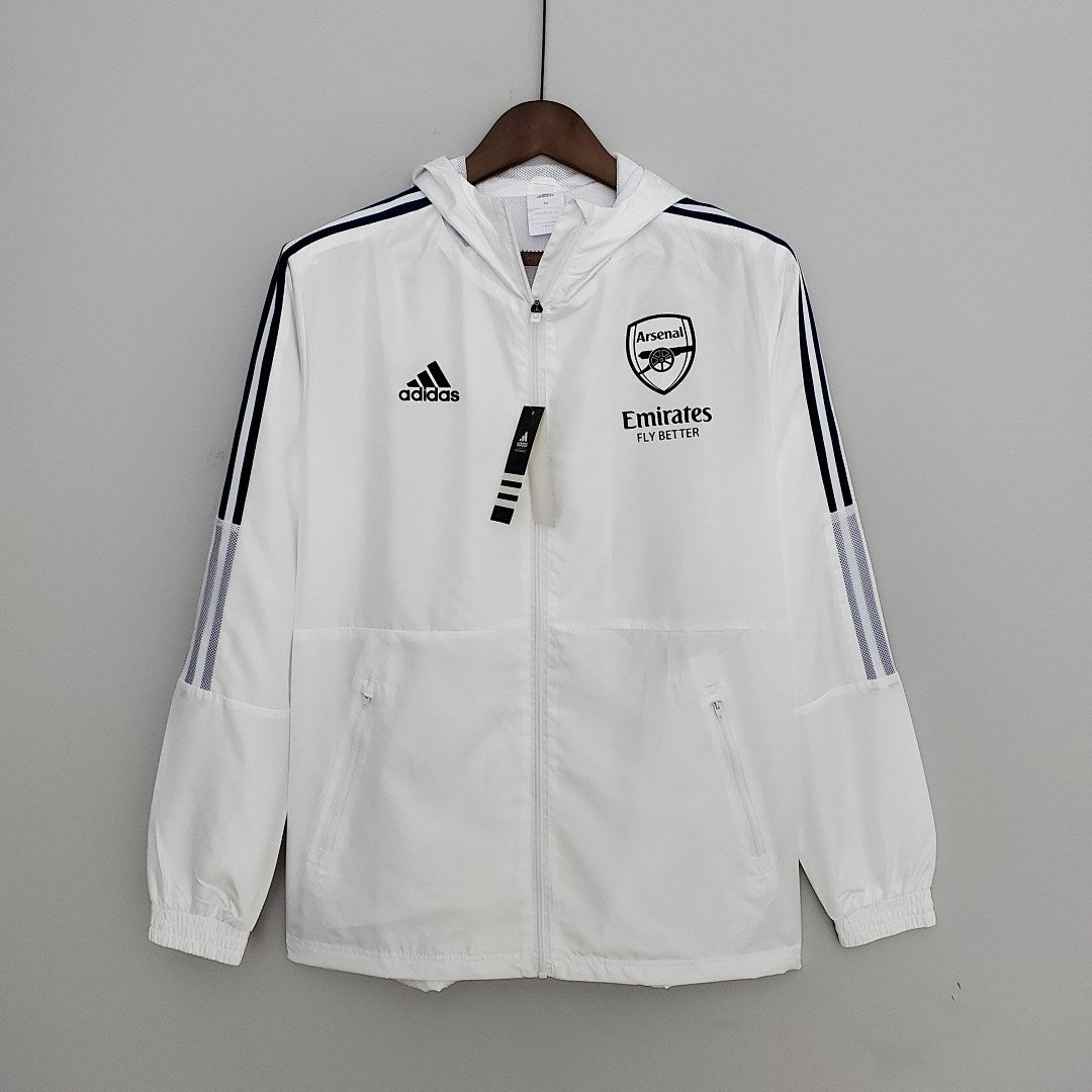 Coupe vent 2022 Arsenal Blanc