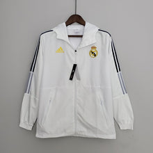 Coupe vent 2022 Real Madrid Blanc