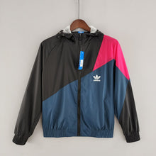 Coupe vent Adidas Noir Bleu Rouge