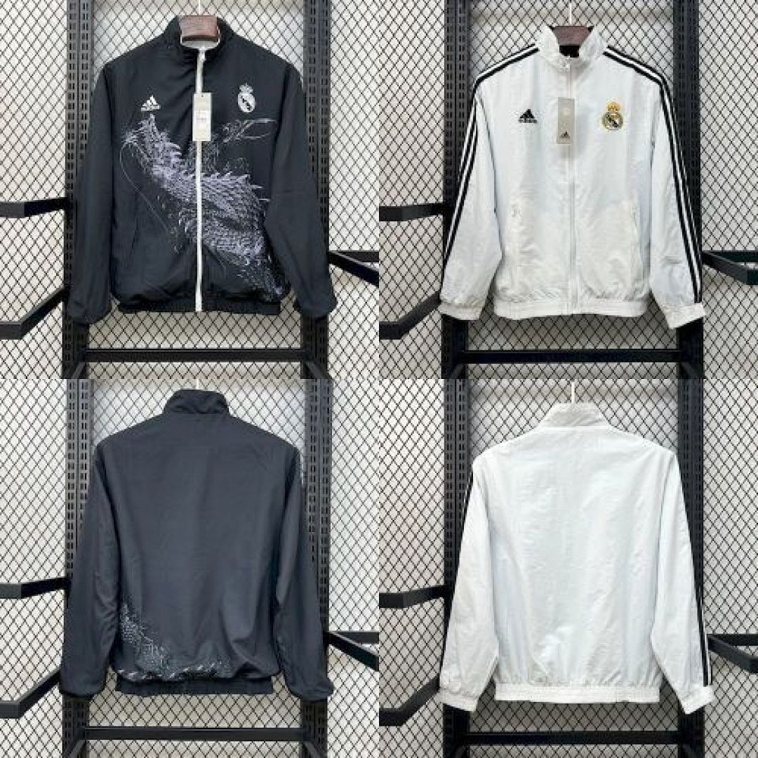 Coupe vent Real Madrid 2025 Double Sided