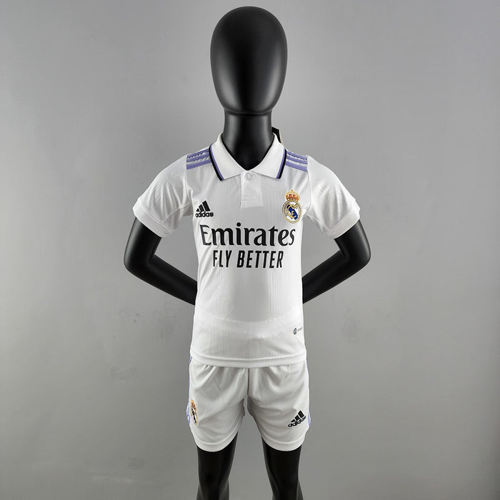 Ensemble Domicile 22/23 Enfant Real Madrid size：