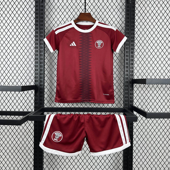Ensemble Domicile Enfant Qatar 2026 World Cup