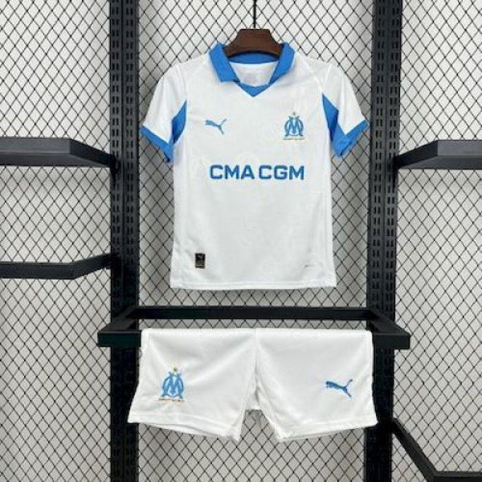 Ensemble Domicile Olympique Marseille 2025/26 Enfant