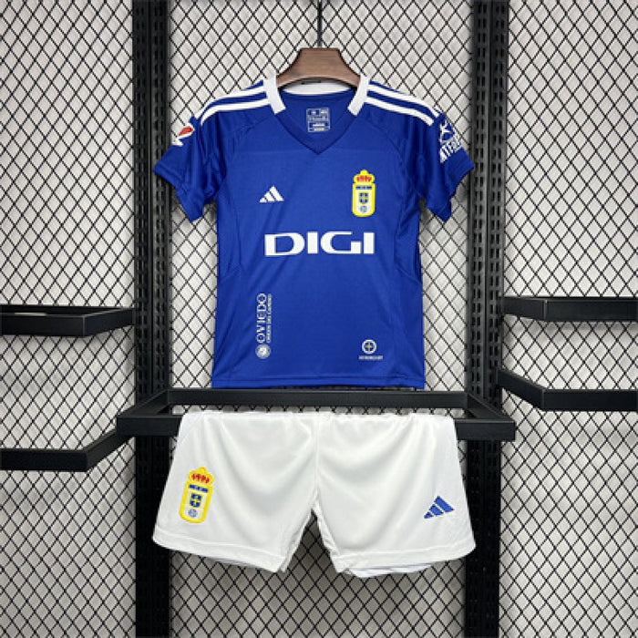 Ensemble Domicile Real Oviedo 2024/25 Enfant