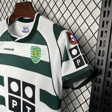 Ensemble Domicile Rétro Sporting CP 2001/03 Enfant